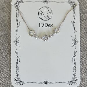 Silver Bracelet with Crystal Accents
